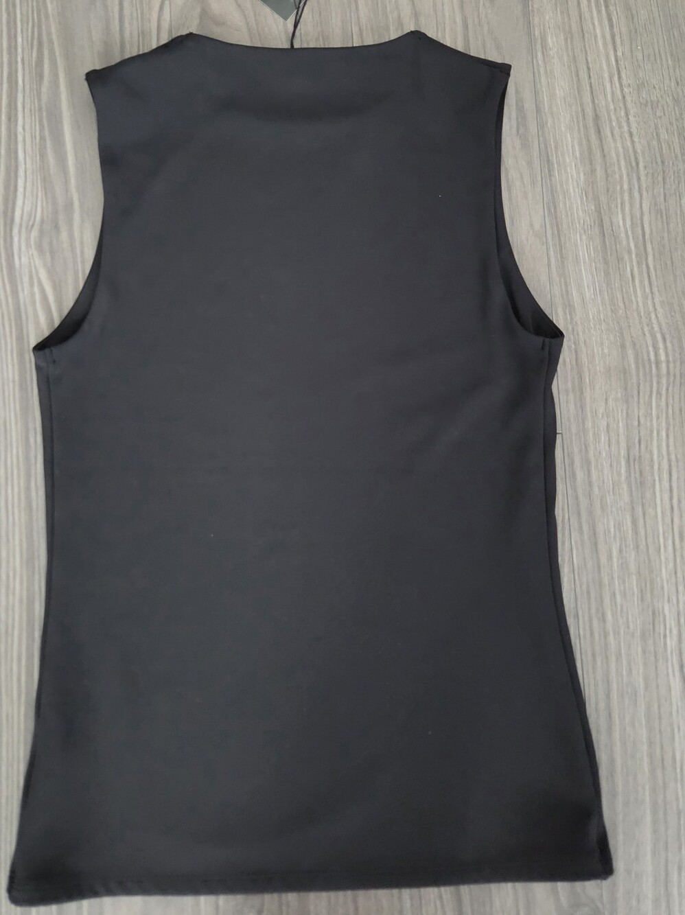 Express Black Sleeveless Tank Shell